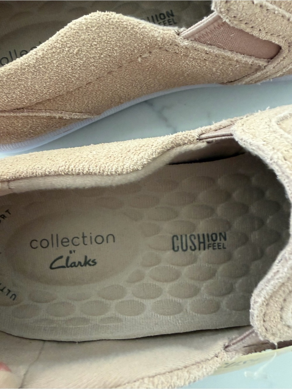 Clarks 7.5 M Women's Pawley Bliss Slip On Trainers NWT - Picture 8 of 10